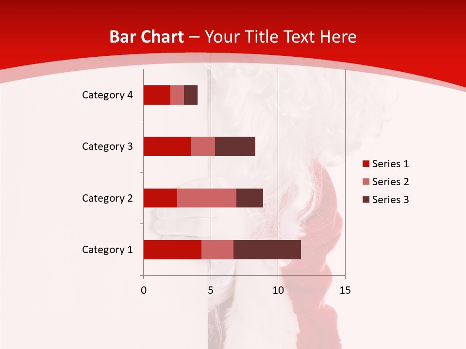 Person Santa Holiday PowerPoint Template