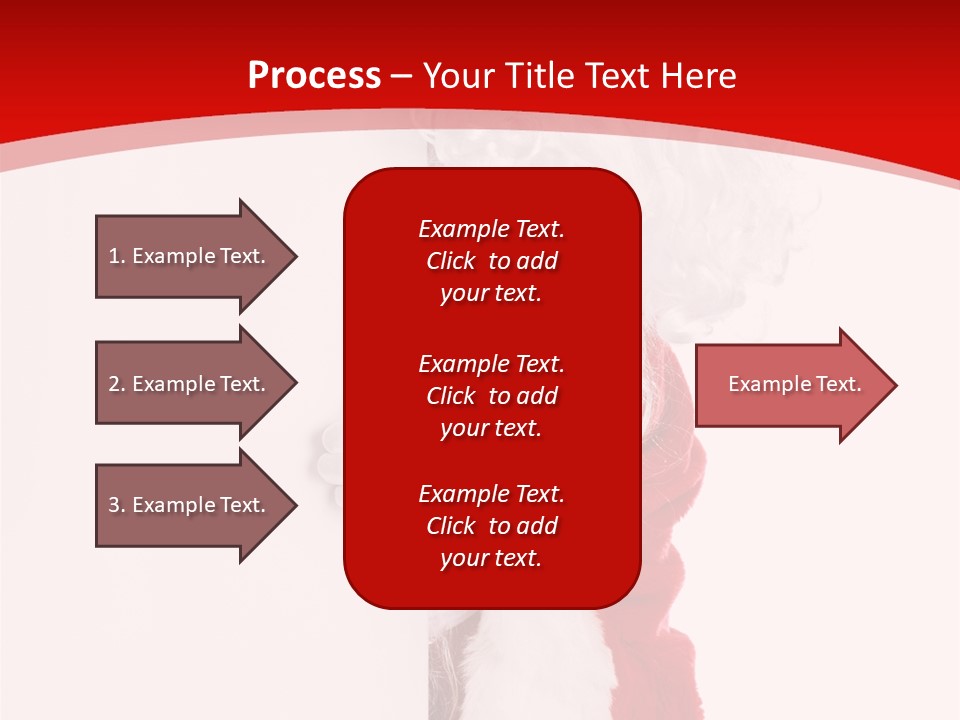 Person Santa Holiday PowerPoint Template