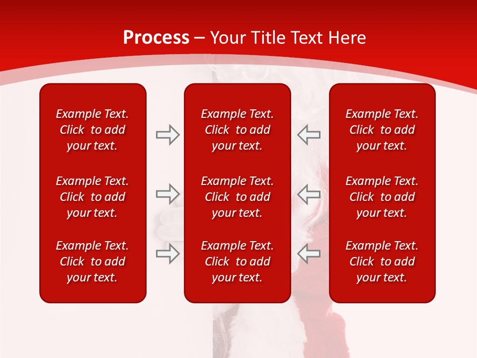 Person Santa Holiday PowerPoint Template