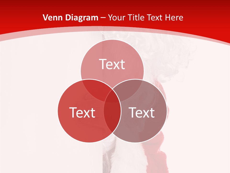 Person Santa Holiday PowerPoint Template