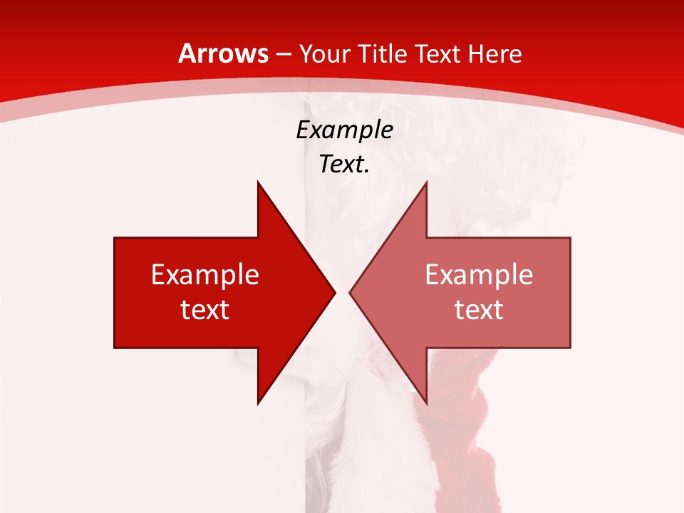 Person Santa Holiday PowerPoint Template