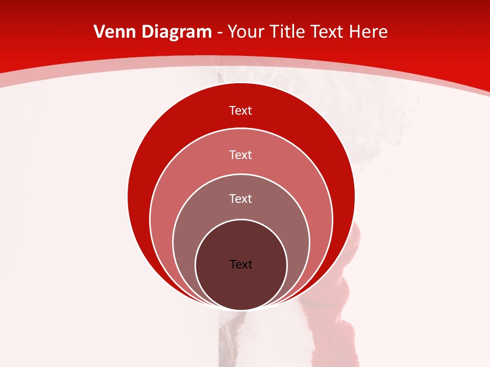 Person Santa Holiday PowerPoint Template