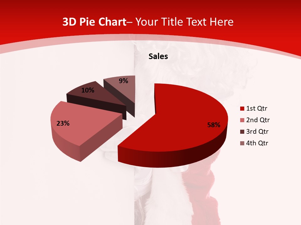 Person Santa Holiday PowerPoint Template