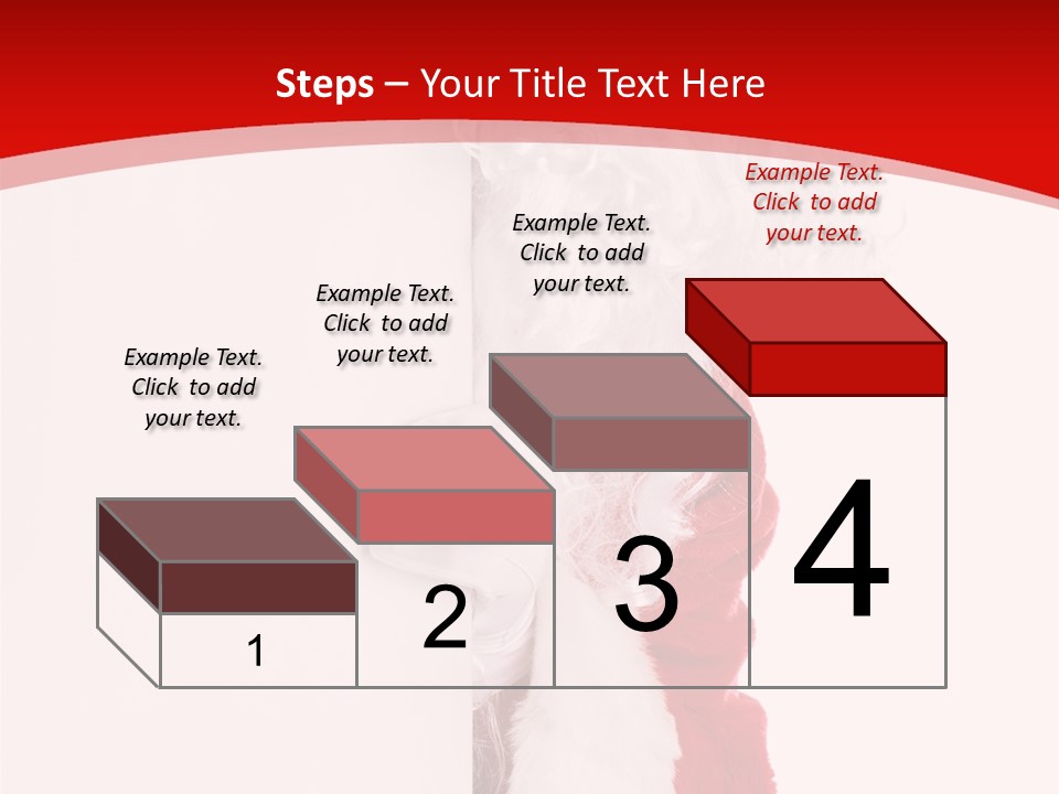 Person Santa Holiday PowerPoint Template