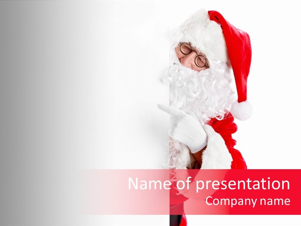 Person Human Holiday PowerPoint Template