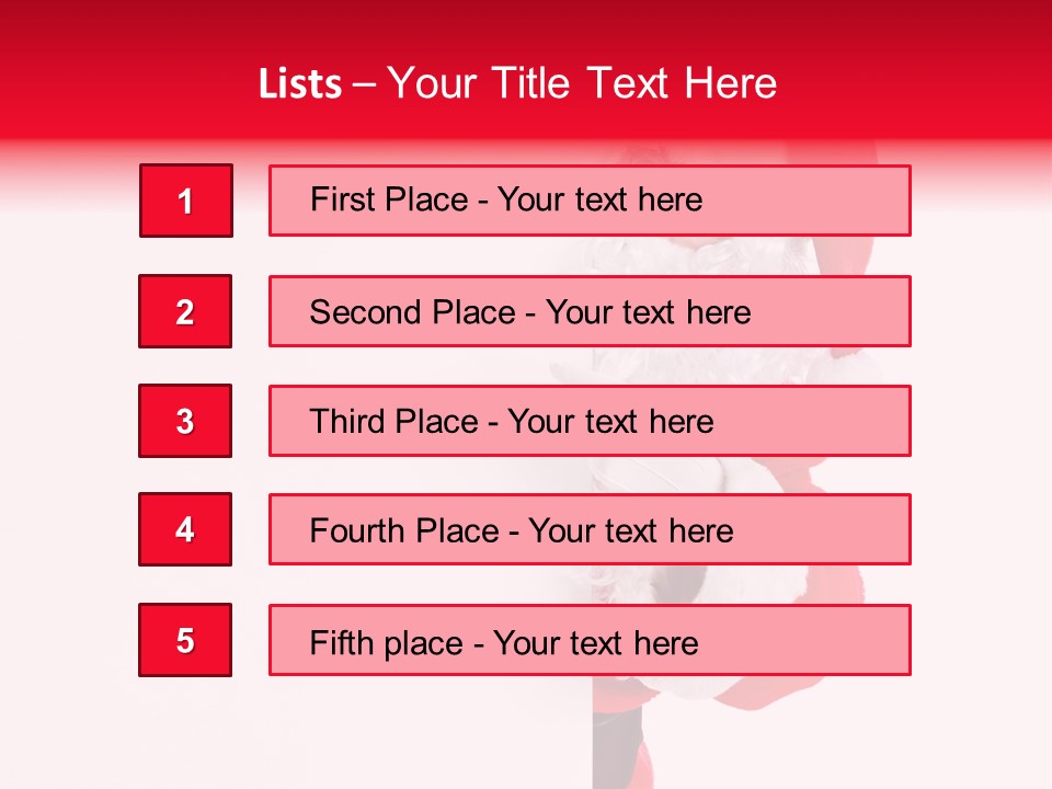 Person Human Holiday PowerPoint Template