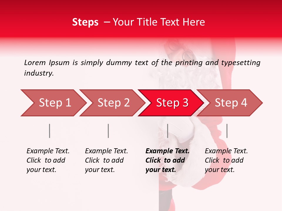 Person Human Holiday PowerPoint Template