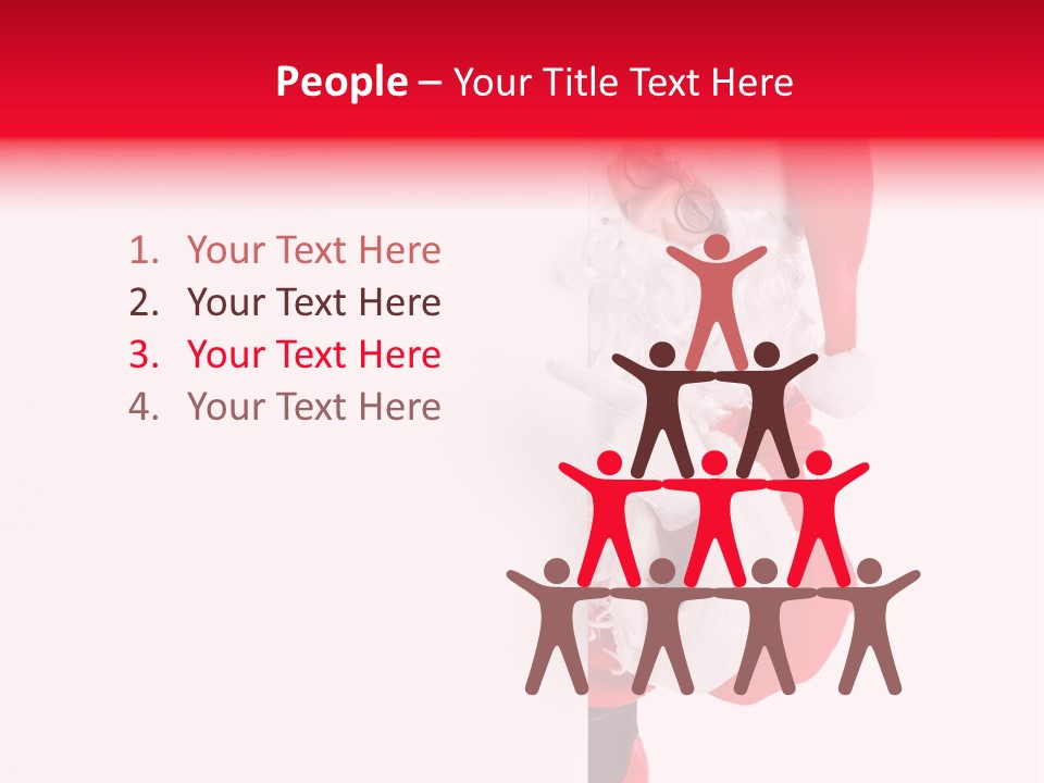 Person Human Holiday PowerPoint Template