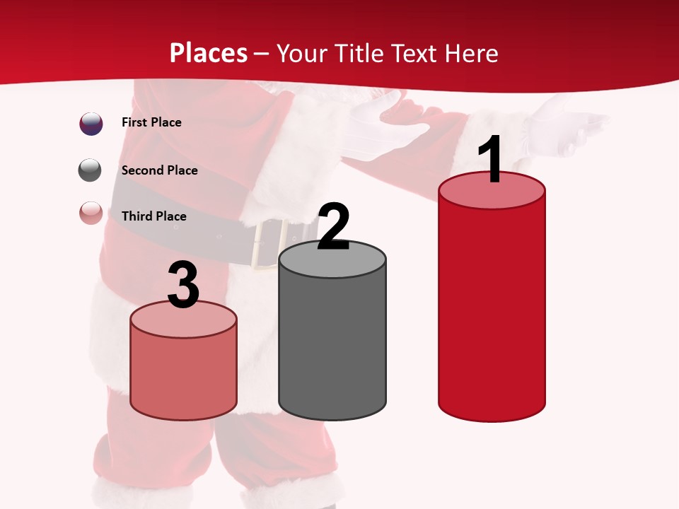 Man December Looking PowerPoint Template