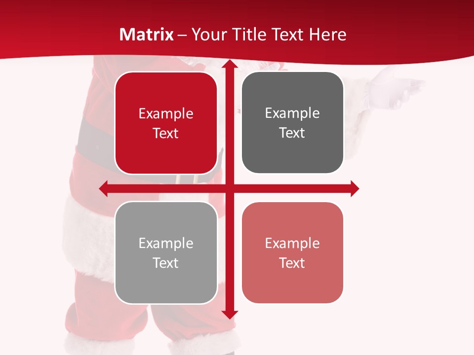 Man December Looking PowerPoint Template