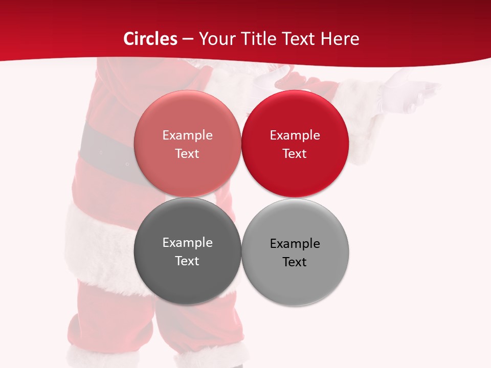 Man December Looking PowerPoint Template