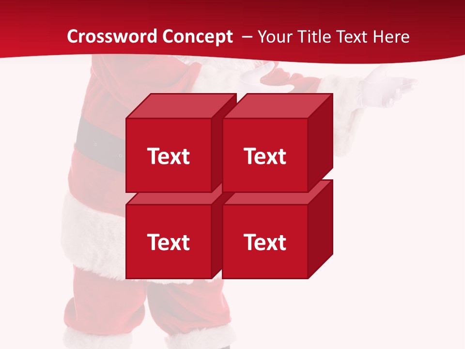 Man December Looking PowerPoint Template