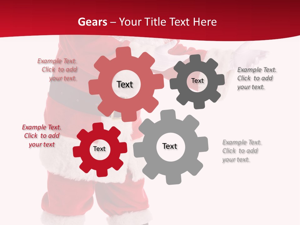 Man December Looking PowerPoint Template
