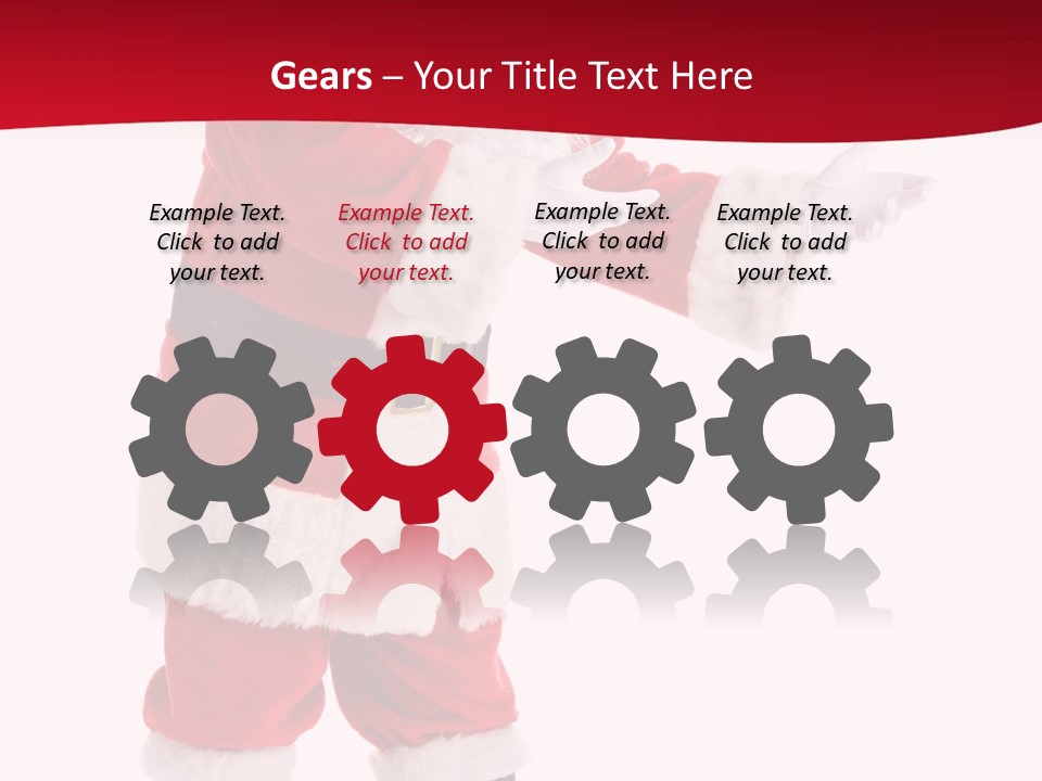 Man December Looking PowerPoint Template