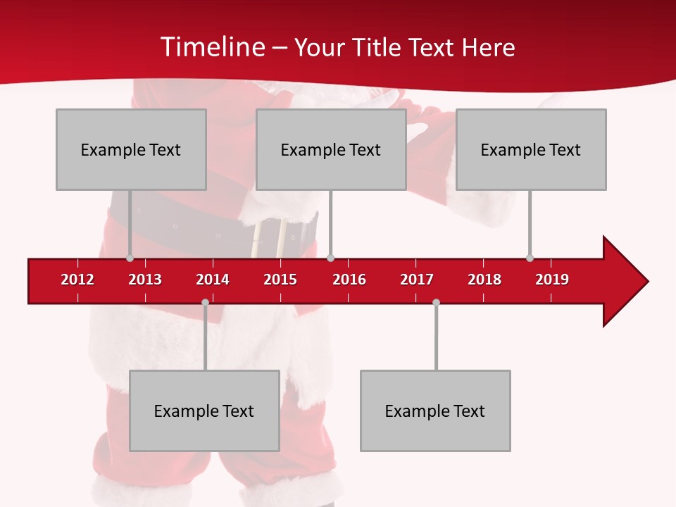 Man December Looking PowerPoint Template