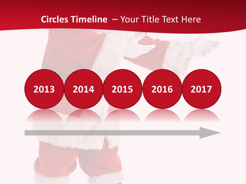 Man December Looking PowerPoint Template