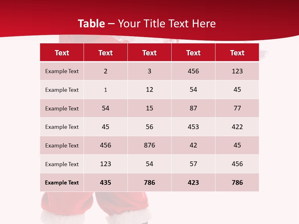 Man December Looking PowerPoint Template