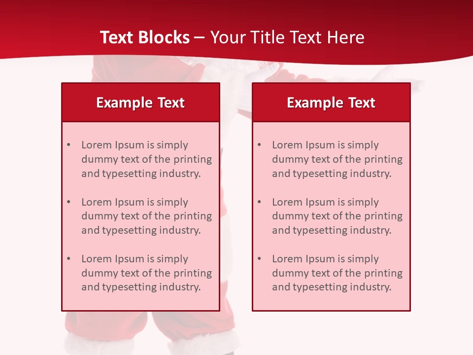 Man December Looking PowerPoint Template