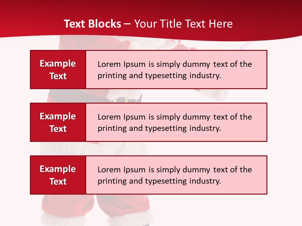 Man December Looking PowerPoint Template
