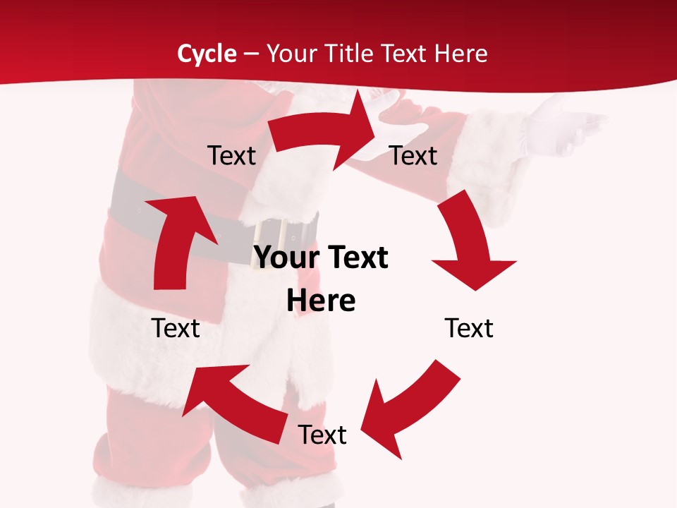 Man December Looking PowerPoint Template