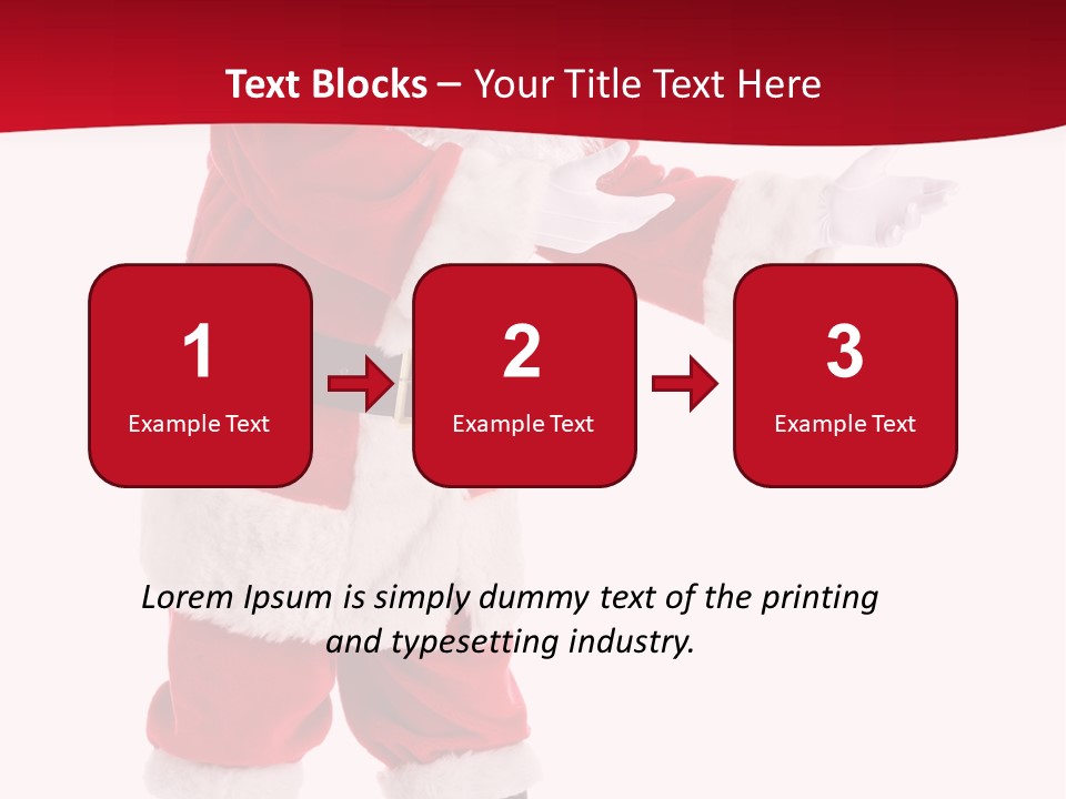 Man December Looking PowerPoint Template