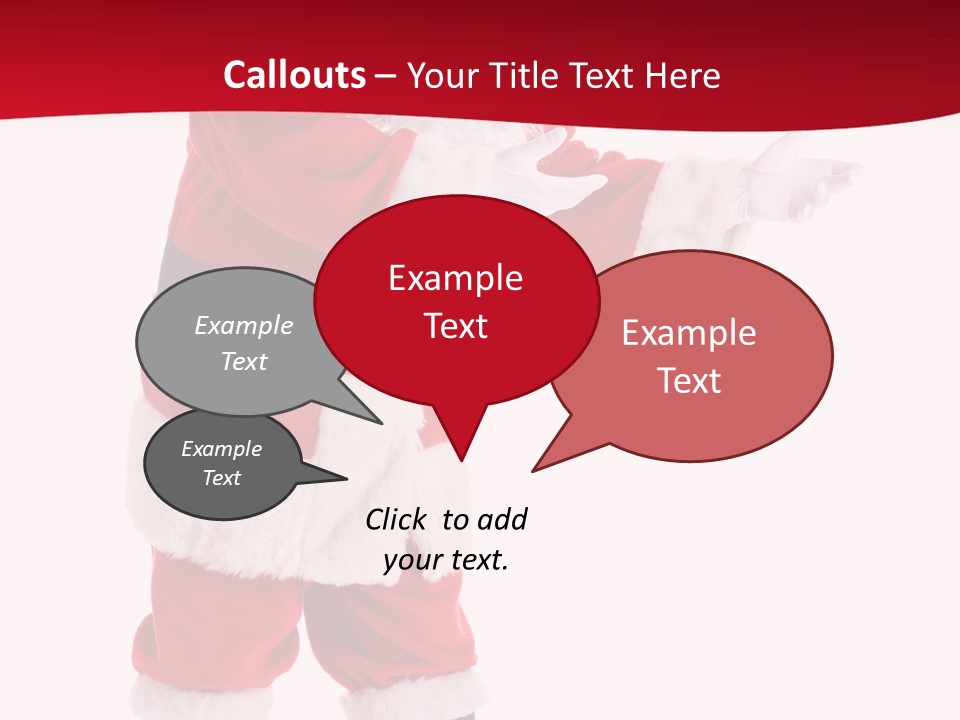 Man December Looking PowerPoint Template