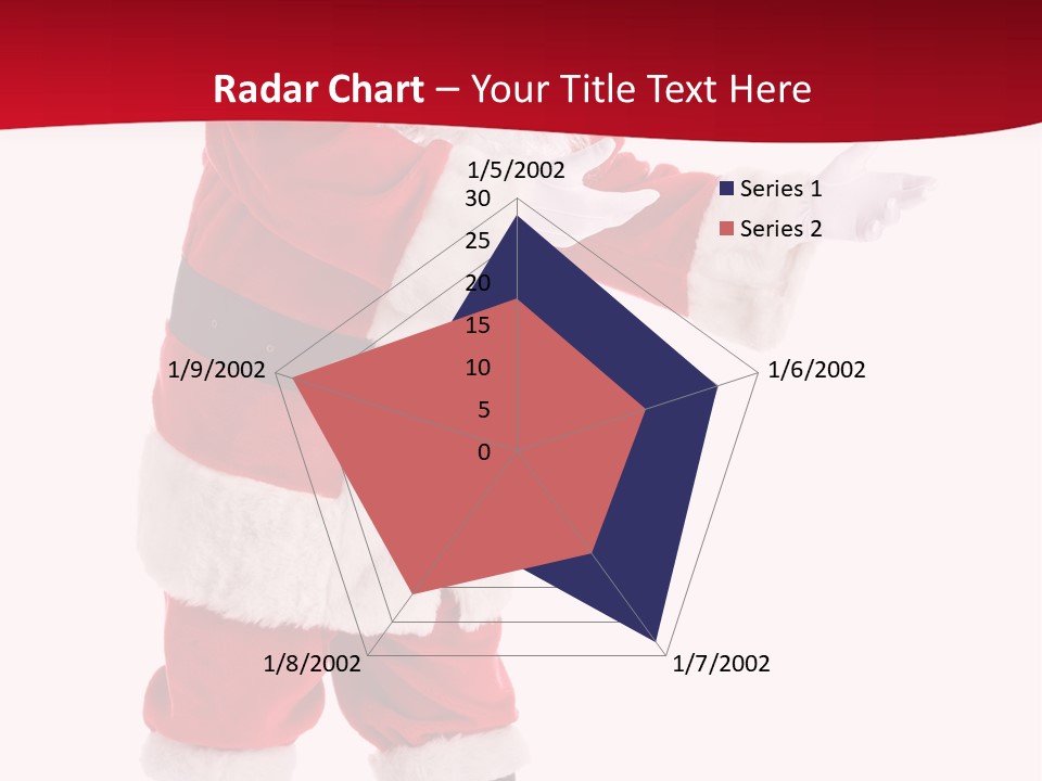Man December Looking PowerPoint Template
