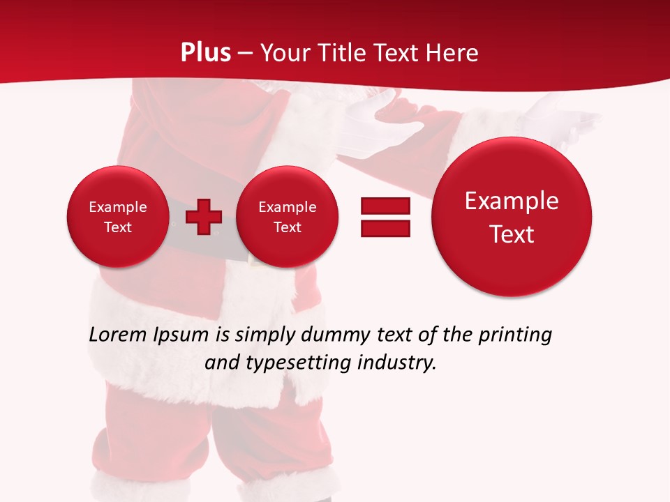 Man December Looking PowerPoint Template