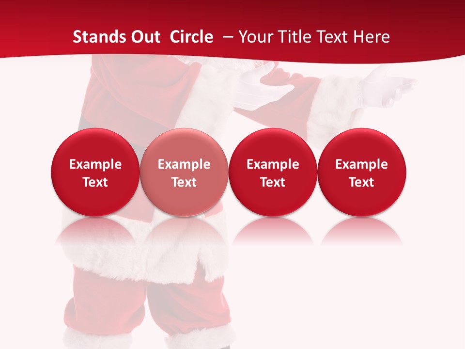 Man December Looking PowerPoint Template