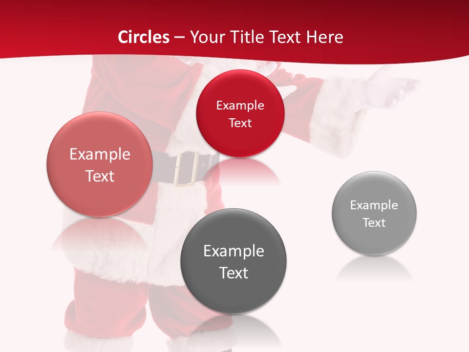 Man December Looking PowerPoint Template