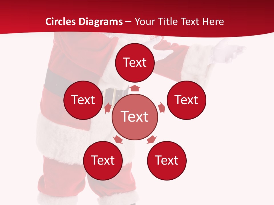 Man December Looking PowerPoint Template