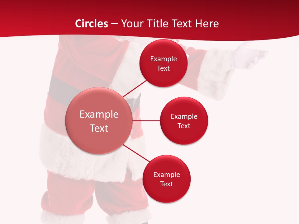 Man December Looking PowerPoint Template