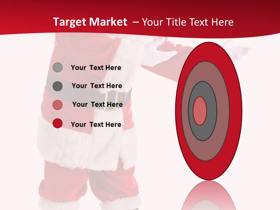 Man December Looking PowerPoint Template