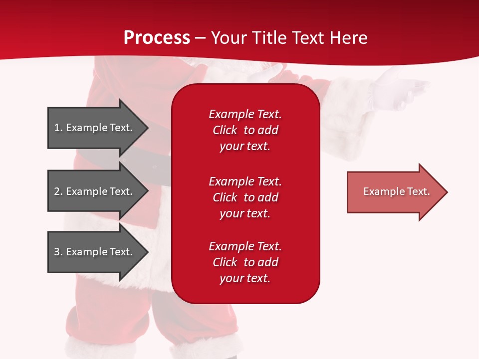 Man December Looking PowerPoint Template