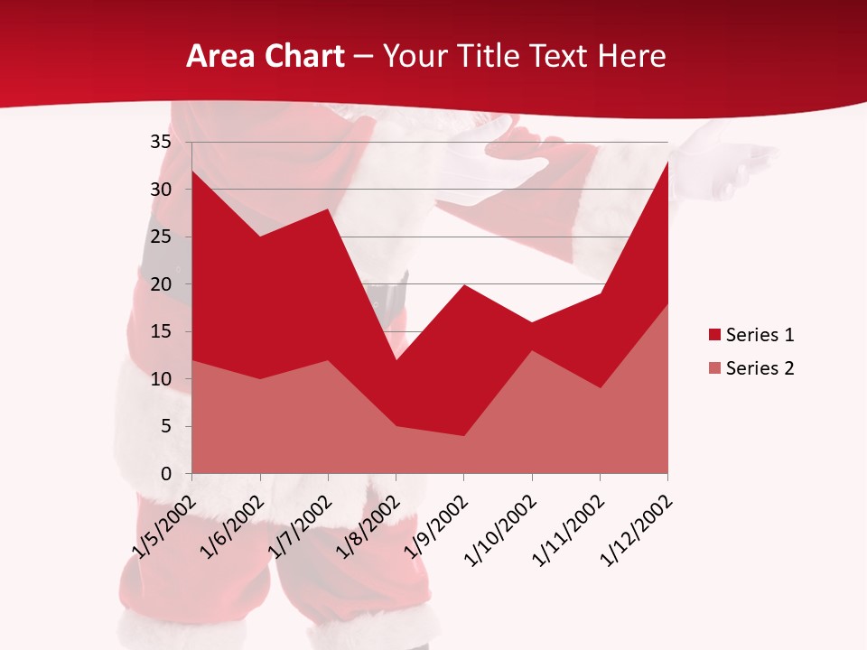 Man December Looking PowerPoint Template