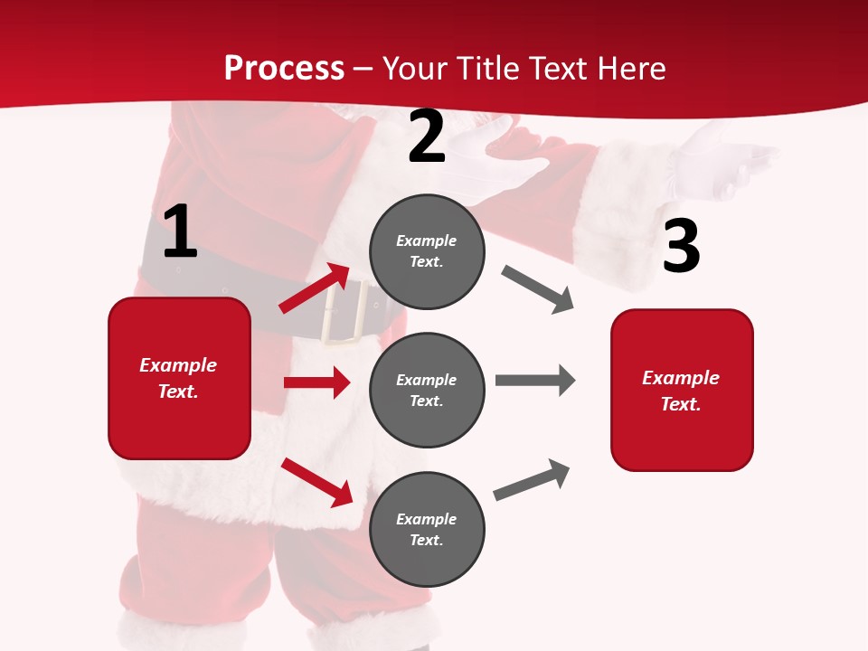 Man December Looking PowerPoint Template
