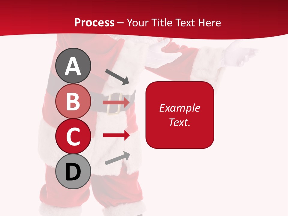 Man December Looking PowerPoint Template