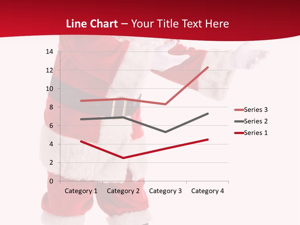 Man December Looking PowerPoint Template