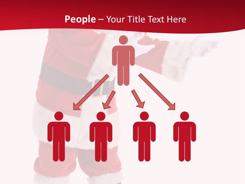 Man December Looking PowerPoint Template