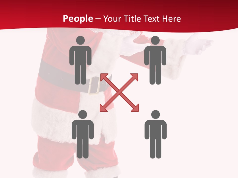 Man December Looking PowerPoint Template