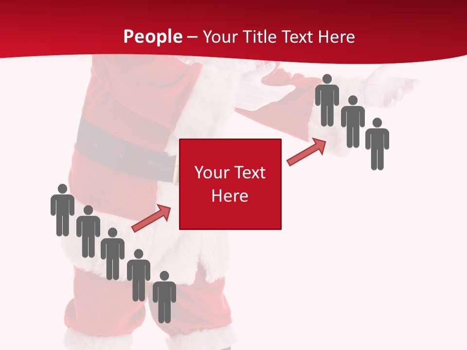 Man December Looking PowerPoint Template