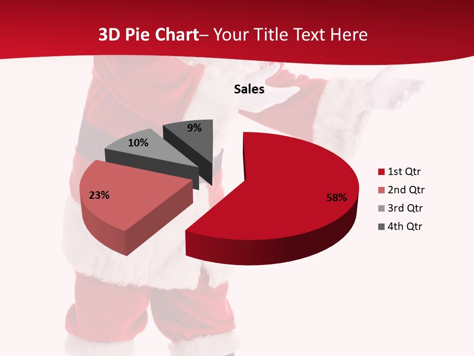 Man December Looking PowerPoint Template