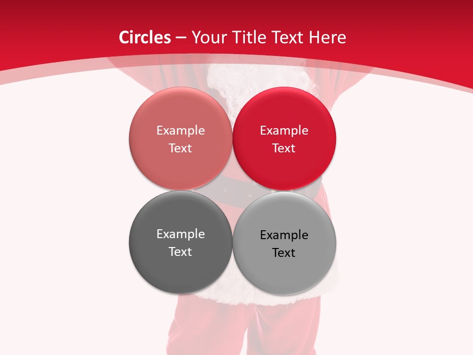 Sign Claus Hat PowerPoint Template