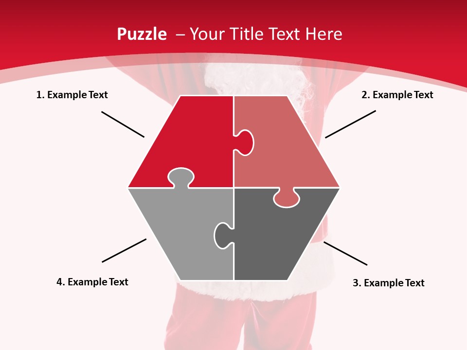 Sign Claus Hat PowerPoint Template