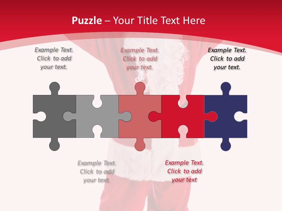 Sign Claus Hat PowerPoint Template