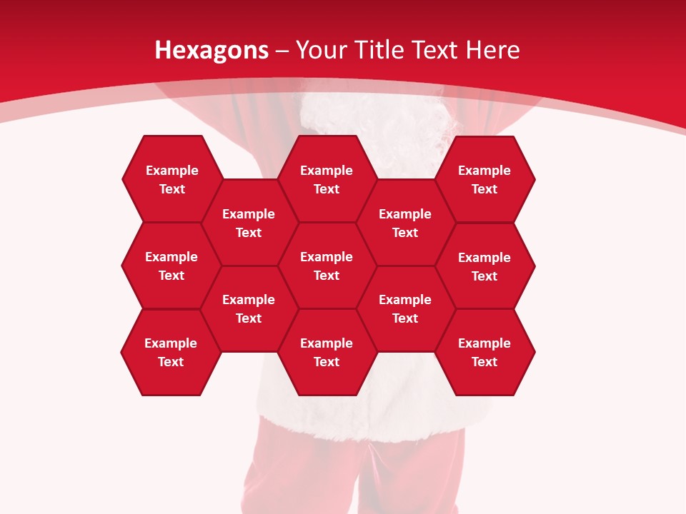 Sign Claus Hat PowerPoint Template