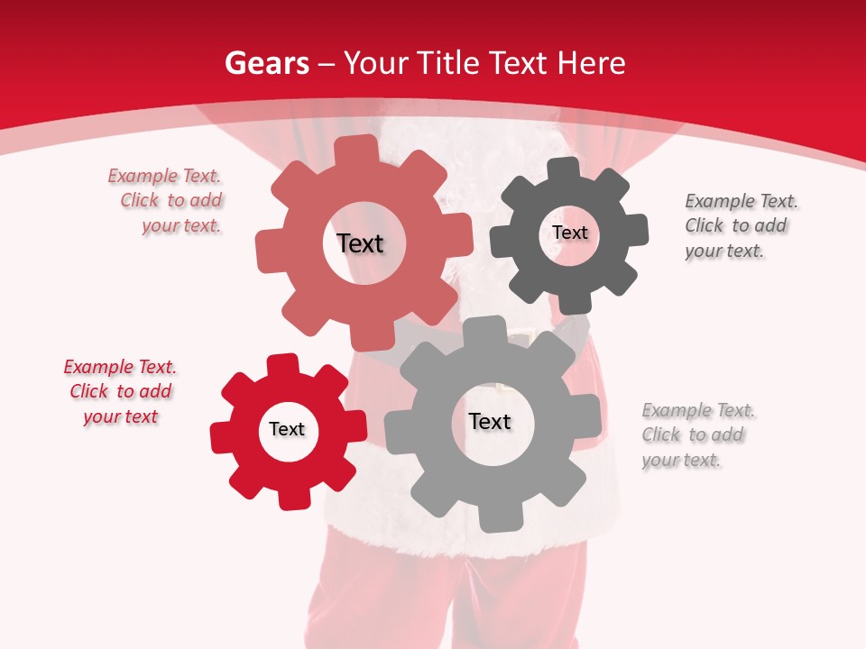 Sign Claus Hat PowerPoint Template