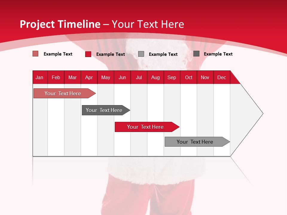 Sign Claus Hat PowerPoint Template