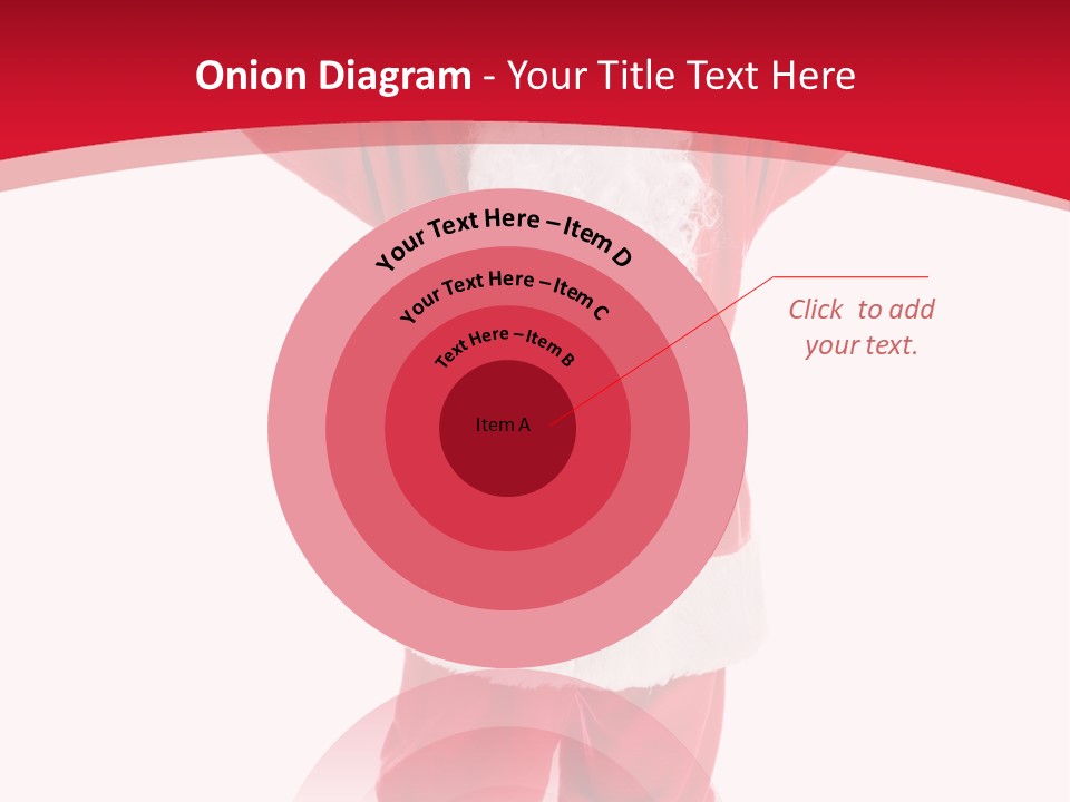 Sign Claus Hat PowerPoint Template