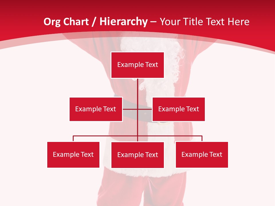 Sign Claus Hat PowerPoint Template